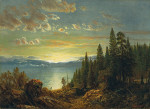 ₴ Картина краєвид відомого художника від 235 грн.: Озеро Тахо