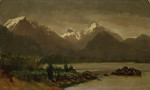 ₴ Картина краєвид відомого художника від 199 грн.: Гори та озеро