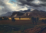 ₴ Картина краєвид відомого художника від 229 грн.: Буря над лугом Конвей, Нью-Гемпшір