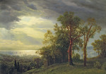 ₴ Картина краєвид відомого художника від 223 грн.: Вид на Гудзон