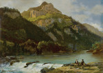 ₴ Картина краєвид відомого художника від 229 грн.: Гірський пейзаж