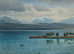 ₴ Картина пейзаж известного художника от 235 грн.: Западная река