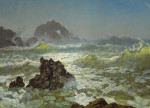 ⚓Картина морской пейзаж известного художника от 229 грн.: Прибой