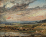 ₴ Картина пейзаж известного художника от 253 грн: Хэмпстед Хит с прудами и купальщиками