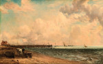 ⚓Картина морской пейзаж известного художника от 205 грн.: Ярмут пристань