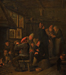 ₴ Картина бытового жанра известного художника от 223 грн.: Сцена в таверне