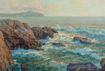 ⚓ Купить картину море художника от 217 грн.: Кампо Мария недалеко от Адриатического побережья