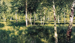 ₴ Репродукція краєвид від 193 грн.: Березовий ліс