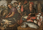 ₴ Репродукция бытового жанра от 229 грн.: Рыбный рынок