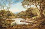 ₴ Репродукция пейзаж от 193 грн.: Уэльский ручей летом