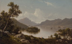 ₴ Репродукция пейзаж от 302 грн.: Горное озеро