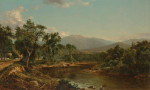 ₴ Репродукция пейзаж от 199 грн.: Маунт-Лафайет из Франконии, Нью-Гэмпшир