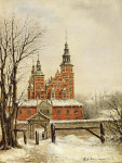 ₴ Репродукция пейзаж от 196 грн.: Русенборг зимой