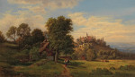 ₴ Репродукция пейзаж от 193 грн: Замок Холленегг