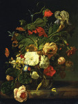 ₴ Репродукція натюрморт від 252 грн.: Натюрморт з букетом квітів