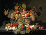 ₴ Репродукція натюрморт від 247 грн.: Натюрморт із фруктами