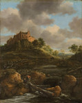 ₴ Репродукция пейзаж от 242 грн.: Вид на замок Бентхайм
