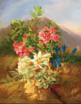 ₴ Репродукция натюрморт от 247 грн.: Альпийские цветы