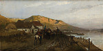 ₴ Картина бытового жанра художника от 175 грн.: На реке Днестр