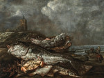 ₴ Репродукция натюрморт от 235 грн.: Рыба на пляже Эгмонда