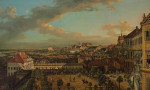 ₴ Репродукция городской пейзаж от 261 грн.: Вид на Варшаву с террасы Королевского замка