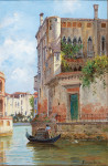 ₴ Репродукция городской пейзаж от 237 грн.: Палаццо Контарини, Венеция