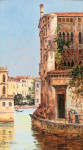 ₴ Репродукция городской пейзаж от 275 грн.: Венеция, Палаццо Контарини