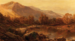 ₴ Репродукция пейзаж от 275 грн.: Долина Лланголлен