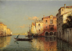 ₴ Репродукция городской пейзаж от 328 грн.: Венецианский гондольер