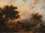 ₴ Репродукция пейзаж от 241 грн.: Закат на Рейне