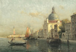 ₴ Репродукция городской пейзаж от 328 грн.: Утро, Венеция