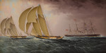 ⚓Репродукція морський краєвид від 257 грн.: Кораблі під повними вітрилами
