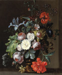 ₴ Репродукция натюрморт от 349 грн.: Натюрморт с вазой с цветами