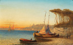 ⚓Репродукція морський краєвид від 302 грн.: Мотив на затоці Іскія біля Неаполя