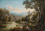 ₴ Репродукция пейзаж от 329 грн.: Моск Буртасси, или монастырь Дервичей, Триполи