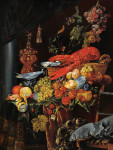 ₴ Репродукция натюрморт от 288 грн.: Натюрморт с фруктами и омарами