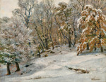 ₴ Репродукция пейзаж от 355 грн.: Зимние дни