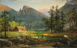 ₴ Репродукция пейзаж от 302 грн.: Дом пионеров, Орлиный утес, Белые горы