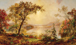 ₴ Репродукция пейзаж от 293 грн.: Озеро Гринвуд, осень