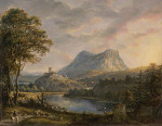 ₴ Репродукция пейзаж от 396 грн.: Пейзаж с озером