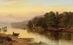 ₴ Репродукция пейзаж от 338 грн.: Река в Уэльсе