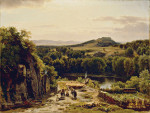 ₴ Репродукция пейзаж от 386 грн.: Пейзаж в горах Гарц
