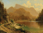 ₴ Репродукция пейзаж от 377 грн.: Кроттензее с видом на Шафберг