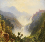 ₴ Репродукция пейзаж от 504 грн.: Водопады Тиволи