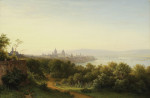 ₴ Репродукция пейзаж от 360 грн.: Вид на Майнц на Рейне