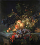 ₴ Репродукция натюрморт от 372 грн.: Натюрморт с фруктами