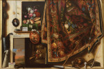 ₴ Репродукция натюрморт от 370 грн.: Тромплей с кабинетом в мастерской художника