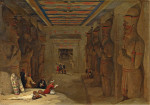 ₴ Репродукція краєвид від 391 грн.: Гіпостильний зал Великого храму в Абу-Сімбелі