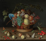 ₴ Репродукция натюрморт от 483 грн.: Натюрморт с фруктами и ракушками