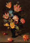 ₴ Репродукція квітковий натюрморт від 356 грн.: Натюрморт з квітами
